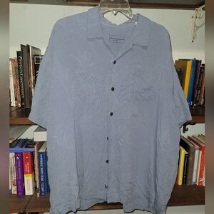 Tommy Bahamas silk beach shirt. Men's XXL